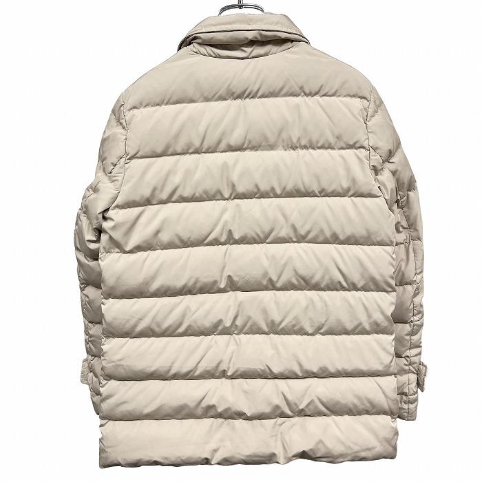 ポッシュアロマ Posh Alma 少し薄手 ダウンジャケット 無地 ボタン留め 長袖 ポリ100%(ダウン90%＋フェザー10%) M ベージュ レディース |  | 01