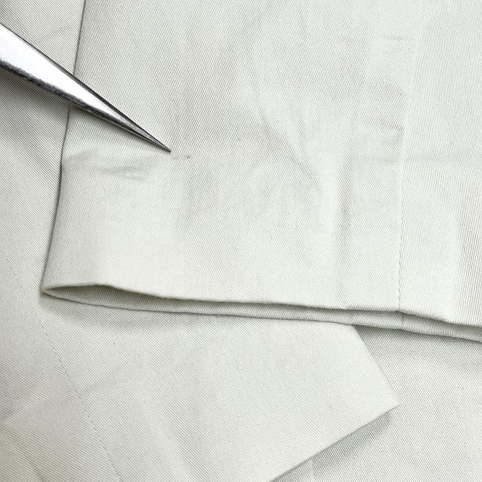 ランズエンド LANDS END 少し薄手 テーラードジャケット 3つボタン 総裏地 綿×ポリウレタン XL LL (13AR) ホワイトベージュ系 レディース | ランズエンド | 02