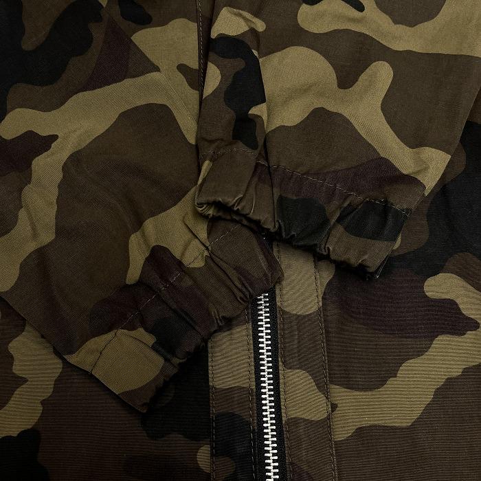 グローバルワーク GLOBAL WORK パーカー ジャケット 迷彩柄 裏地無し 長袖 フルジップ ポリ×綿 M ブラウン 茶×赤茶×カーキ×黒 メンズ | GLOBAL WORK | 04