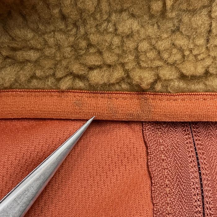 ナノユニバース nano・universe ボアジャケット 柔らかいタイプのメッシュ系の裏地 長袖 無地 ポリ100% M ブラウン 茶 レディース | NANO universe | 02