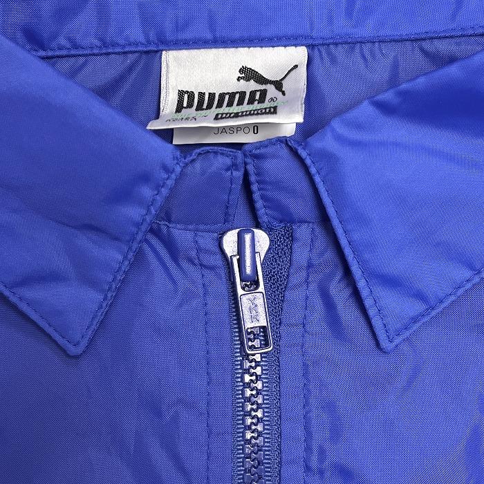 PUMA プーマ 薄手 ジャケット 裏地無し 両面プリント フルジップ