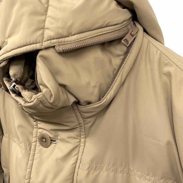 クロコダイル Crocodile ダウンジャケット フード脱着可 長袖 ボタン×ジップ留め ポリ100%(ダウン90%+フェザー10%) M ベージュ メンズ |  | 02