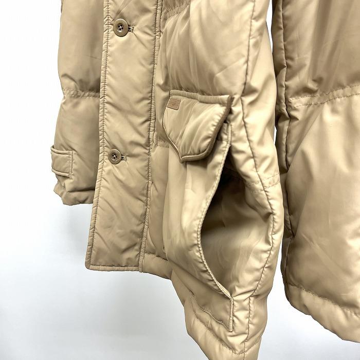 クロコダイル Crocodile ダウンジャケット フード脱着可 長袖 ボタン×ジップ留め ポリ100%(ダウン90%+フェザー10%) M ベージュ メンズ |  | 03