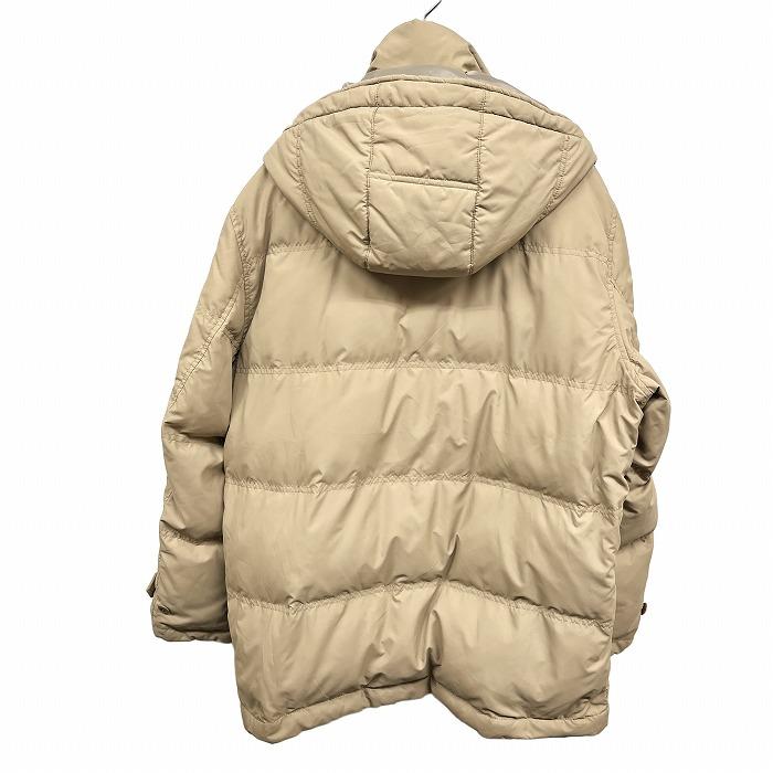 クロコダイル Crocodile ダウンジャケット フード脱着可 長袖 ボタン×ジップ留め ポリ100%(ダウン90%+フェザー10%) M ベージュ メンズ |  | 04
