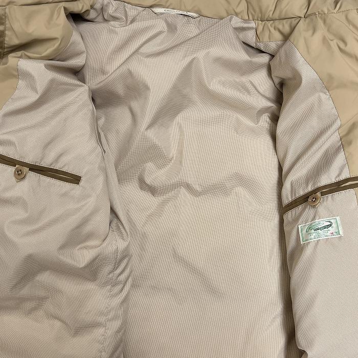 クロコダイル Crocodile ダウンジャケット フード脱着可 長袖 ボタン×ジップ留め ポリ100%(ダウン90%+フェザー10%) M ベージュ メンズ |  | 07