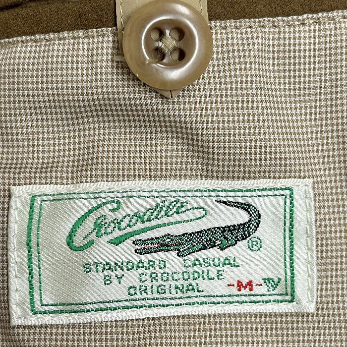 クロコダイル Crocodile ダウンジャケット フード脱着可 長袖 ボタン×ジップ留め ポリ100%(ダウン90%+フェザー10%) M ベージュ メンズ |  | 08