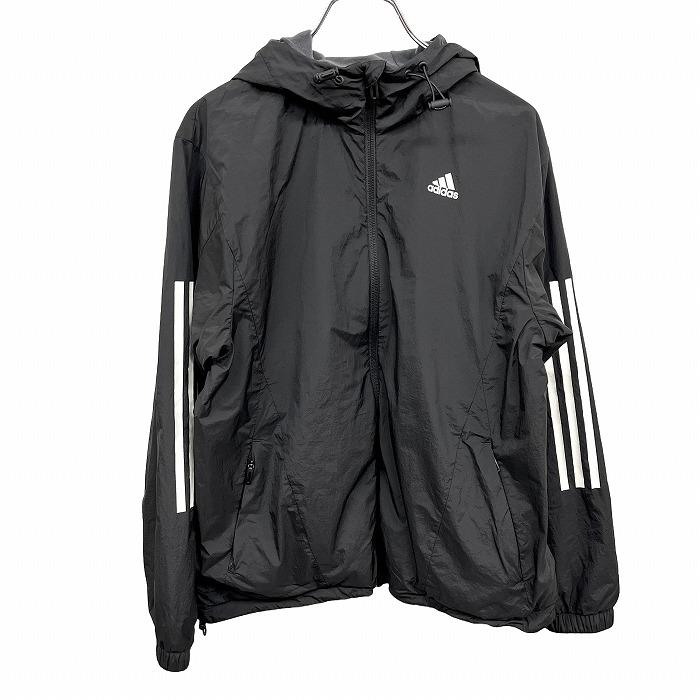 adidas（アディダス） 薄手 ジャケット パーカー 微起毛裏地