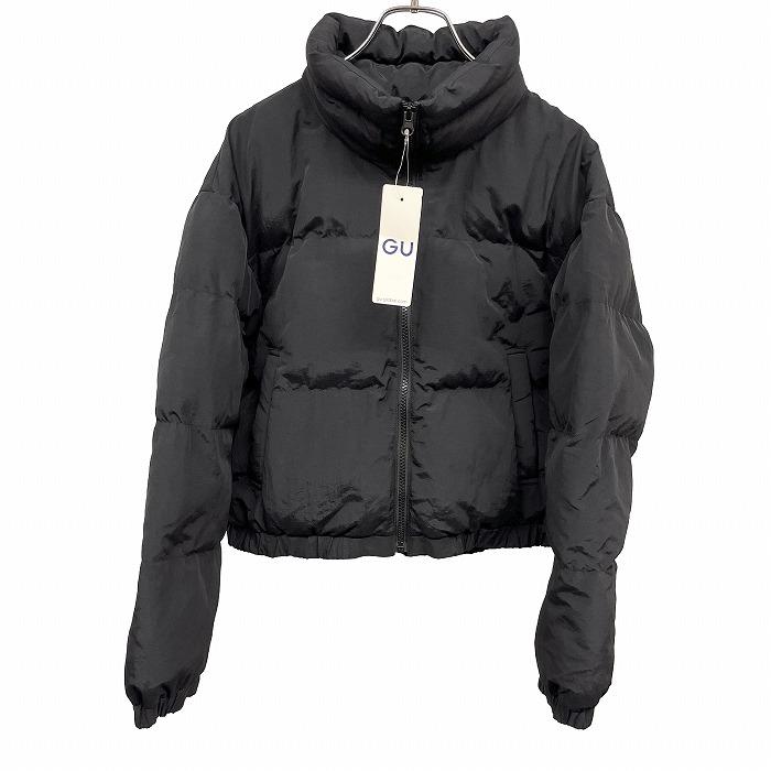 ジーユー 【新品】GU 中綿入り ヒートパデッド クロップドブルゾン