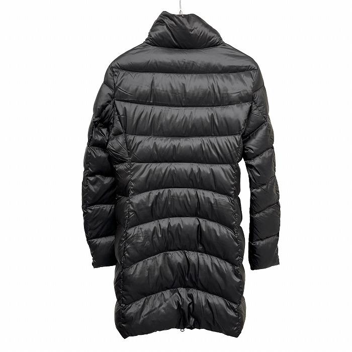 ユニクロ UNIQLO ダウンコート ハイネック ダブルジップ 無地 長袖 ナイロン100%(ダウン90%+フェザー10%) S ブラック 黒 レディース | ユニクロ | 02