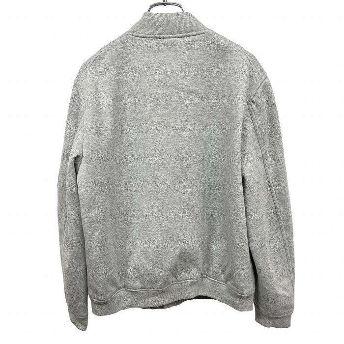 ビームスハート BEAMS HEART カットソーブルゾン ジャケット 無地 総裏地 長袖 フルジップ 綿100% S ヘザーグレー メンズ(レディース？) | BEAMS HEART | 01