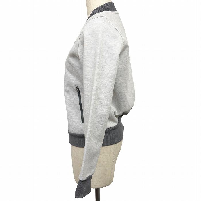 ナイキゴルフ NIKE GOLF カットソーブルゾン ジャケット ジップアップ 長袖 ポリ×ウール M ヘザーオフホワイト (グレーMIX) レディース | NIKE | 01