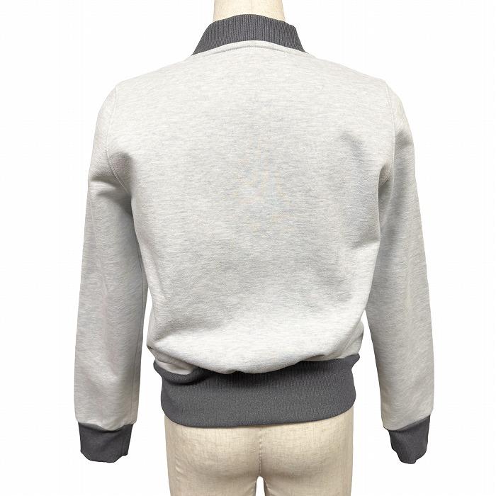 ナイキゴルフ NIKE GOLF カットソーブルゾン ジャケット ジップアップ 長袖 ポリ×ウール M ヘザーオフホワイト (グレーMIX) レディース | NIKE | 02