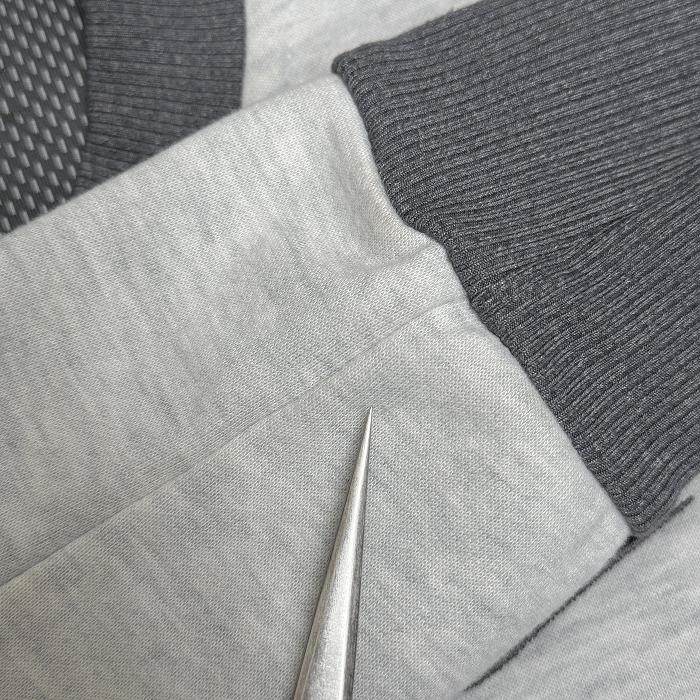 ナイキゴルフ NIKE GOLF カットソーブルゾン ジャケット ジップアップ 長袖 ポリ×ウール M ヘザーオフホワイト (グレーMIX) レディース | NIKE | 05