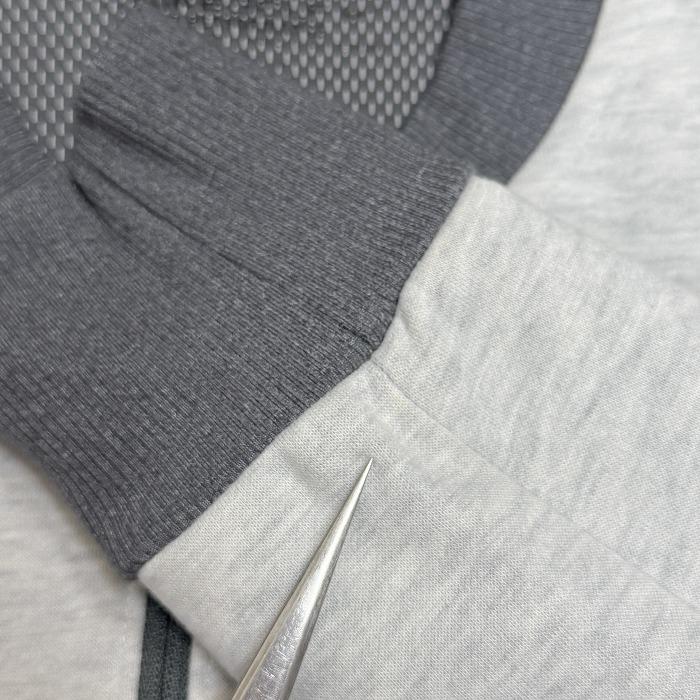 ナイキゴルフ NIKE GOLF カットソーブルゾン ジャケット ジップアップ 長袖 ポリ×ウール M ヘザーオフホワイト (グレーMIX) レディース | NIKE | 06