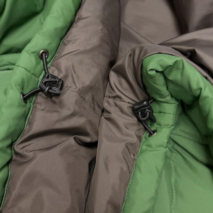 ユニクロ ダウンジャケット パーカー フードとファー脱着可 長袖 無地 ハイネック ナイロン100%(ダウン90%+フェザー10%) M 緑 メンズ | ユニクロ | 08