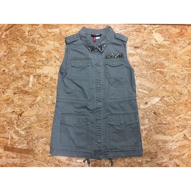 Stone  ジャケット　ミリタリー　グレー　M STONE ISLAND ストーンアイランド 中綿入り ジップアップ