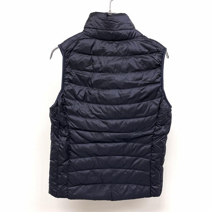 UNIQLO ユニクロ S レディース ウルトラライトダウンベスト ジップジャケット ハイネック 無地 ナイロン100%(ダウン90%＋フェザー10%) 紺 | ユニクロ | 01