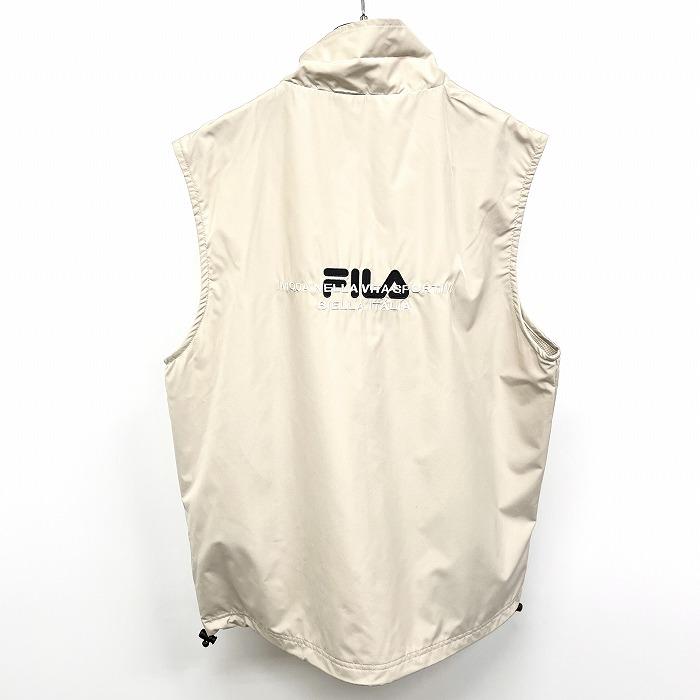 FILA フィラジップアップナイロンパーカー　ベスト　S FILA フィラジップアップナイロンパーカーベストS