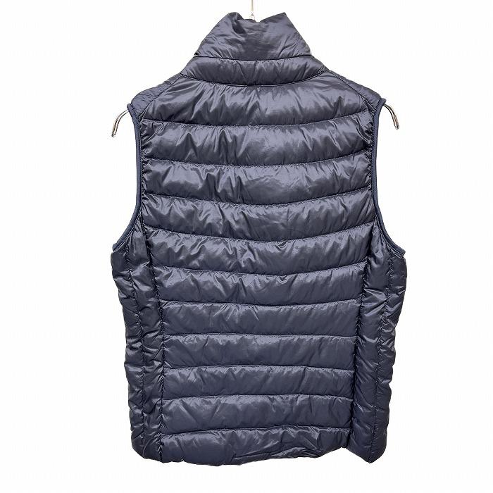 ユニクロ UNIQLO ウルトラライトダウンベスト ハイネック ジップアップ 無地 ナイロン100%(ダウン90%＋フェザー10%) S ネイビー レディース | ユニクロ | 01