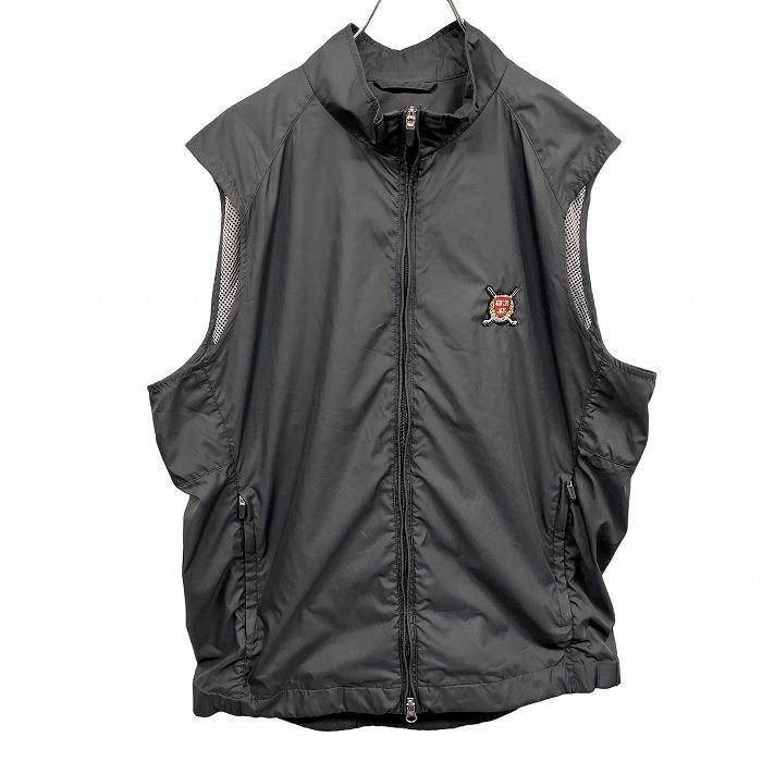 HARVARD（ハーバード） ゴルフ 薄手 ジャケット ベスト 背中の上半分に