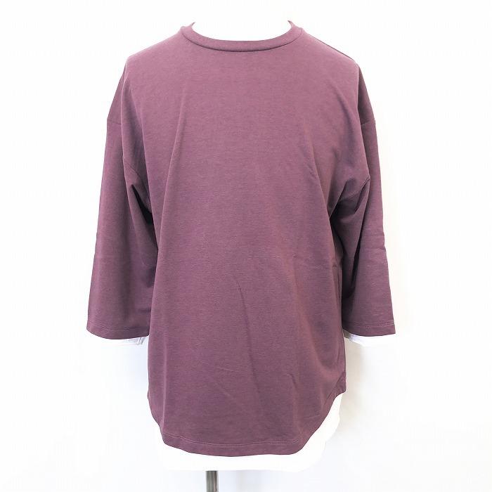 GLOBAL WORK グローバルワーク L メンズ カットソー Tシャツ ミニ裏毛 レイヤード風 9分袖 丸首 無地 ポリ×綿 ヘザーワインレッド 赤紫系 :CL00170:Undo Rowa ヤフー店 - 通販 - Yahoo!ショッピング GLOBAL WORK グローバルワーク L メンズ カットソー Tシャツ ミニ裏毛 レイヤード風 9分袖 丸首 無地 ポリ×綿 ヘザーワインレッド 赤紫系 :CL00170:Undo Rowa ヤフー店 - 通販 - Yahoo!ショッピング