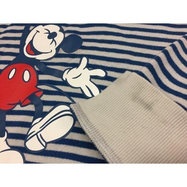 Uniqlo Disney ユニクロ ディズニー Xl レディース メンズ スウェット パーカー 長袖 ラグラン ミッキー ボーダー グレー 青 Cl Undo Rowa ヤフー店 通販 Yahoo ショッピング