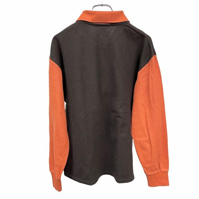 sporutino GOLF ポロシャツ 鹿の子 ラインストーン 猫 刺繍 長袖 綿100