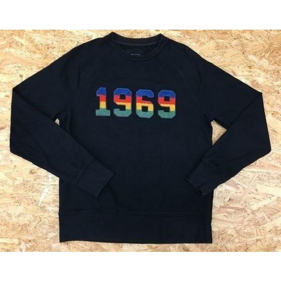 Gap ギャップ Xsサイズ メンズ スウェットシャツ トレーナー 裏毛 裏パイル 長袖 数字ワッペン レインボー カットソー 黒 赤 青 黄 緑 Cl Undo Rowa ヤフー店 通販 Yahoo ショッピング