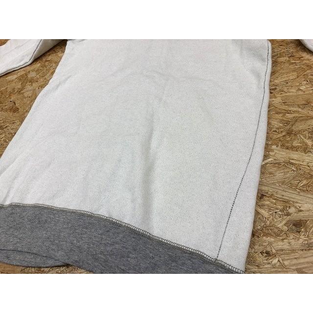 トローヴ TROVE スウェットパーカー 裏パイル フルジップ ラメ入り カットソー 長袖 (クラッシュ加工？) 2 薄グレー レディース | TROVE | 07