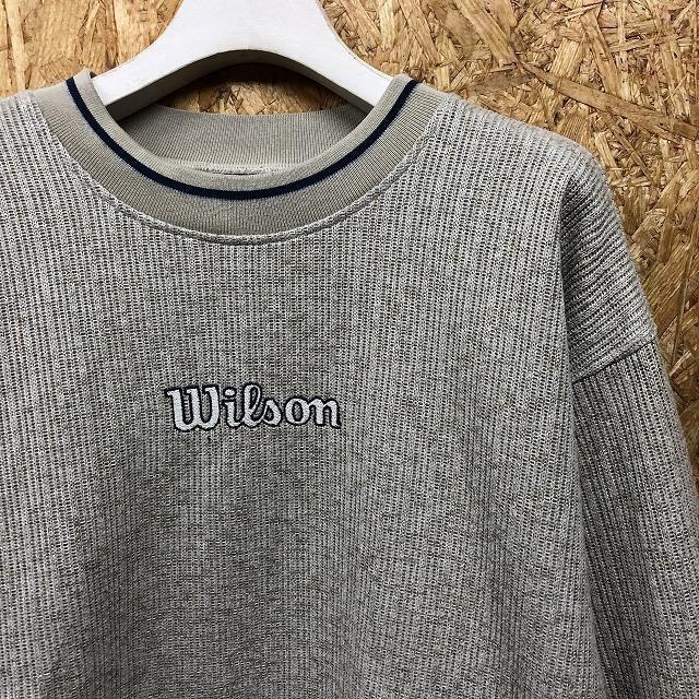 ウィルソン 【日本製：ヒットユニオン(株)】 Wilson ロゴ刺繍