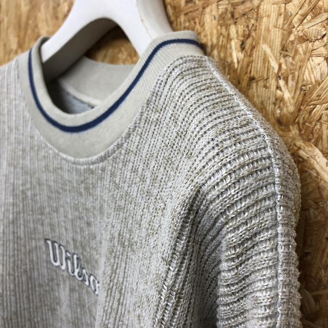 ウィルソン 【日本製：ヒットユニオン(株)】 Wilson ロゴ刺繍