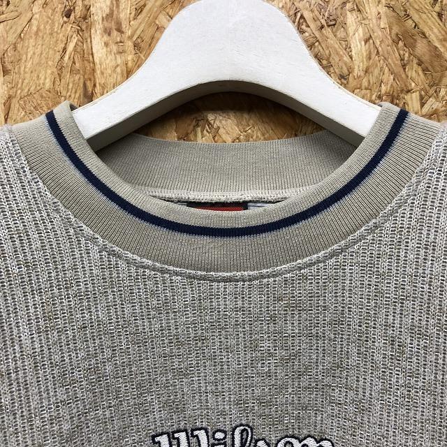 ウィルソン 【日本製：ヒットユニオン(株)】 Wilson ロゴ刺繍