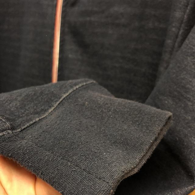 THE SHOP TK MIXPICE タケオキクチ Mサイズ レディース（メンズ？） カットソーパーカー 内側がボーダー ダブルジップ 長袖 紺×赤×青×白 | THE SHOP TK | 06