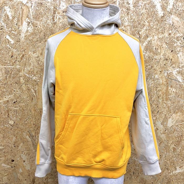 Uniqlo ユニクロ M メンズ プルオーバーパーカー スウェット 裏毛 カットソー 袖に2ライン 無地 長袖 綿100 ライトグレージュ イエロー Cl031 Undo Rowa ヤフー店 通販 Yahoo ショッピング