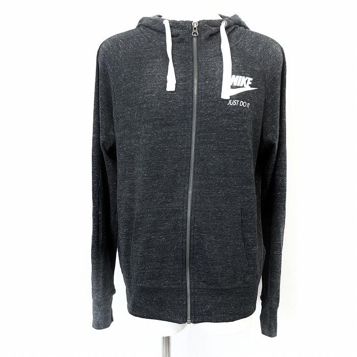 Nike ナイキ Xl レディース 薄手 パーカー フーディー カットソー ロゴプリント ラグラン 長袖 服 綿 ポリエステル ヘザーダークグレー Cl Undo Rowa ヤフー店 通販 Yahoo ショッピング