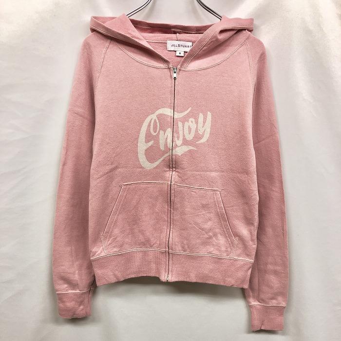 JILL STUART ジルスチュアート 若干薄手 スウェット ジップアップ  