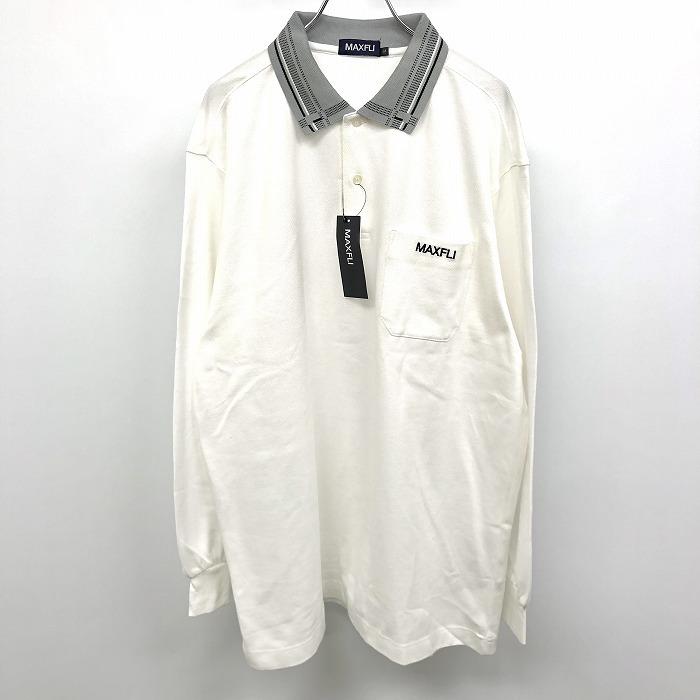 新品】MAXFLI マックスフライ L メンズ ポロシャツ カットソー
