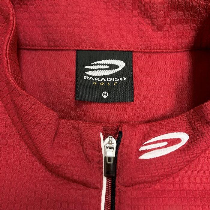 パラディーゾ ゴルフ Paradiso GOLF ハーフジップ カットソー スポーツ