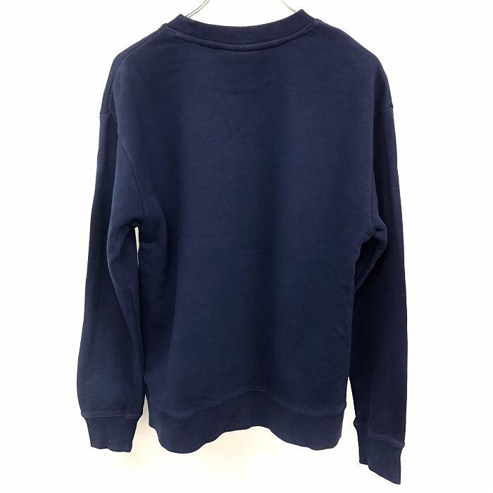 ディッキーズ Dickies スウェットシャツ トレーナー カットソー 裏毛 ロゴ刺繍 英字 丸首 長袖 綿100% S ネイビー 紺 メンズ(レディース？) | Dickies | 01