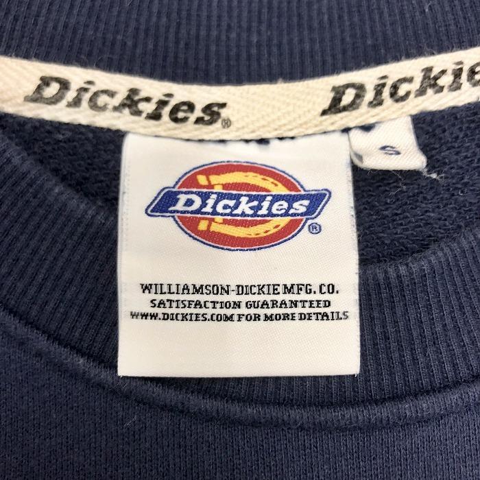 ディッキーズ Dickies スウェットシャツ トレーナー カットソー 裏毛 ロゴ刺繍 英字 丸首 長袖 綿100% S ネイビー 紺 メンズ(レディース？) | Dickies | 02