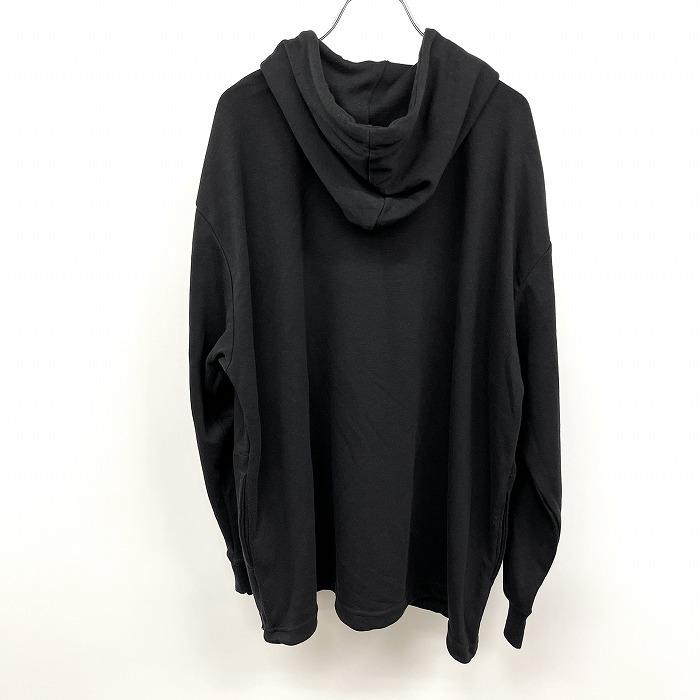 OUTDOOR PRODUCTS アウトドアプロダクツ 3L 2XL XXL メンズ 男性 プルオーバーパーカー 長袖 ポリ×綿 ブラック×グレー 黒 | OUTDOOR PRODUCTS | 01