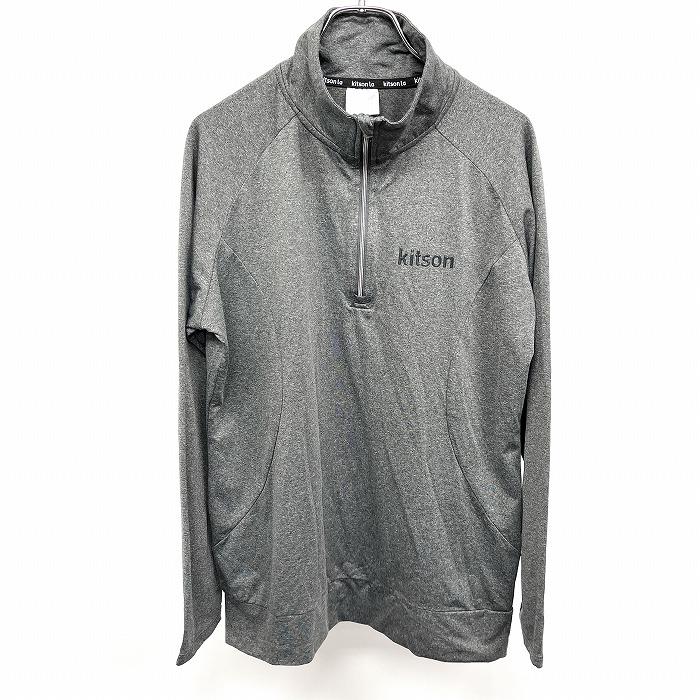 kitson キットソン Kitson ハーフジップ カットソー Tシャツ