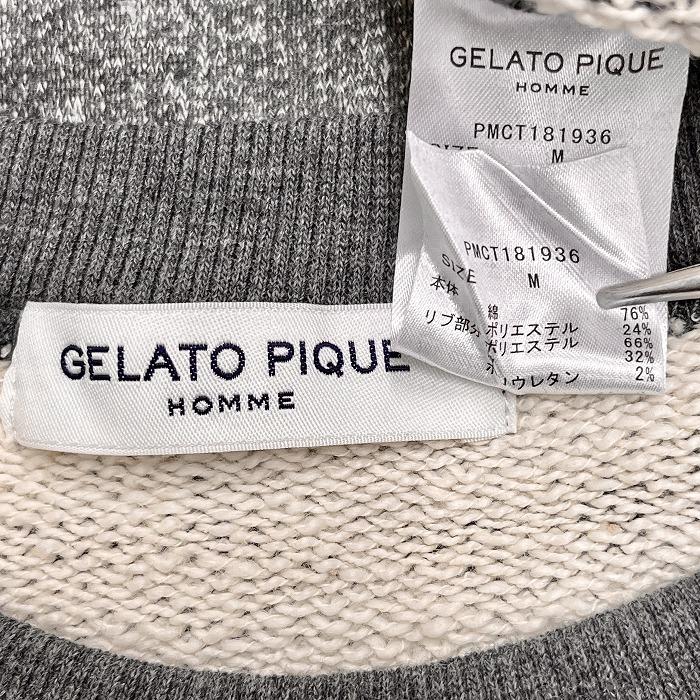 gelato pique ジェラートピケ オム HOMME スウェット トレーナー gelato pique ジェラートピケ オム HOMME スウェット トレーナー