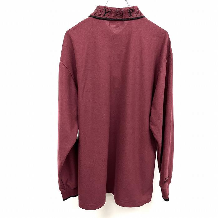 ロッキーラビット ROCKY RABBIT ゴルフ ポロシャツ 長袖 鹿の子 刺繍