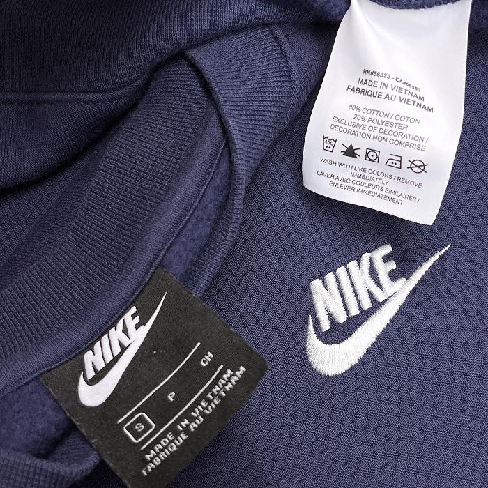 NIKE ナイキ スウェットシャツ トレーナー 裏起毛 ワンポイント NIKE ナイキ スウェットシャツ トレーナー 裏起毛 ワンポイント