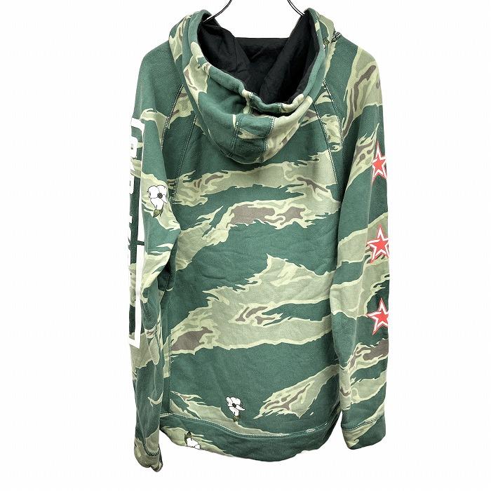 Jordan ジョーダン パーカー スウェット プルオーバー 裏毛 迷彩柄 花