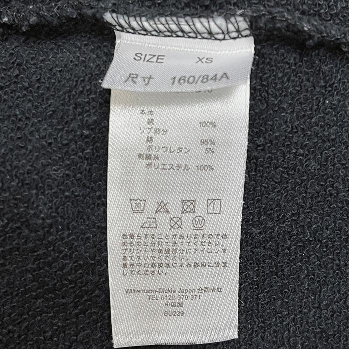 ディッキーズ Dickies トレーナー スウェットシャツ 裏毛 ロゴ刺繍 ロゴパッチ 長袖 丸首 綿100% XS SS ブラック 黒 レディース(メンズ？) | Dickies | 04