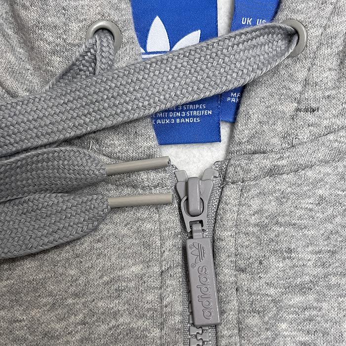 adidas アディダス トレフォイル ジップアップパーカー