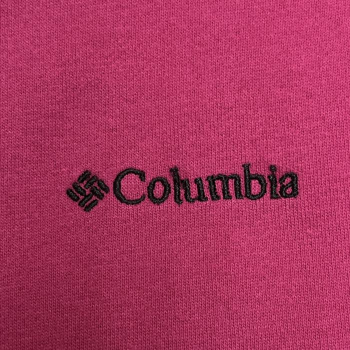 コロンビア パーカー ジップアップ スウェット 裏起毛 長袖 フードにチェック柄裏地 綿×ポリ S パッションピンク ピンク×黒×黄 メンズ | Columbia | 03