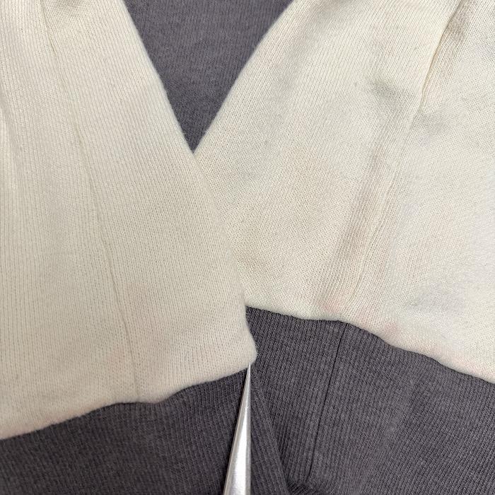 ダブルシー 若槻千夏 【新品/訳アリ】w・c wakatsuki-chinatsu パーカー スウェット 裏毛 長袖 ポリ100% F アイボリー 生成り色 レディース |  | 02